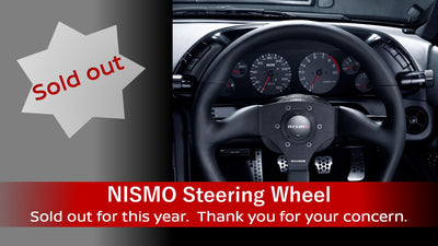 SOLD OUT: NISMO Steering Wheel for Skyline GT-R