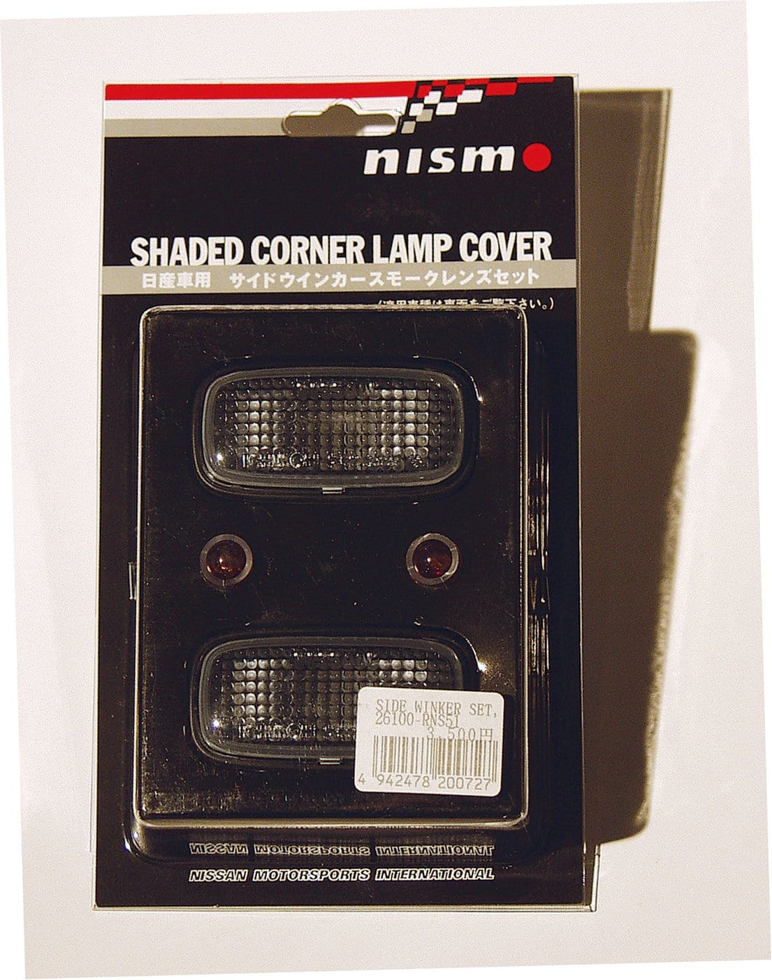 NISMO FRONT FENDER SIDE MARKER LAMP SET (WINKER) SMOKED LENS